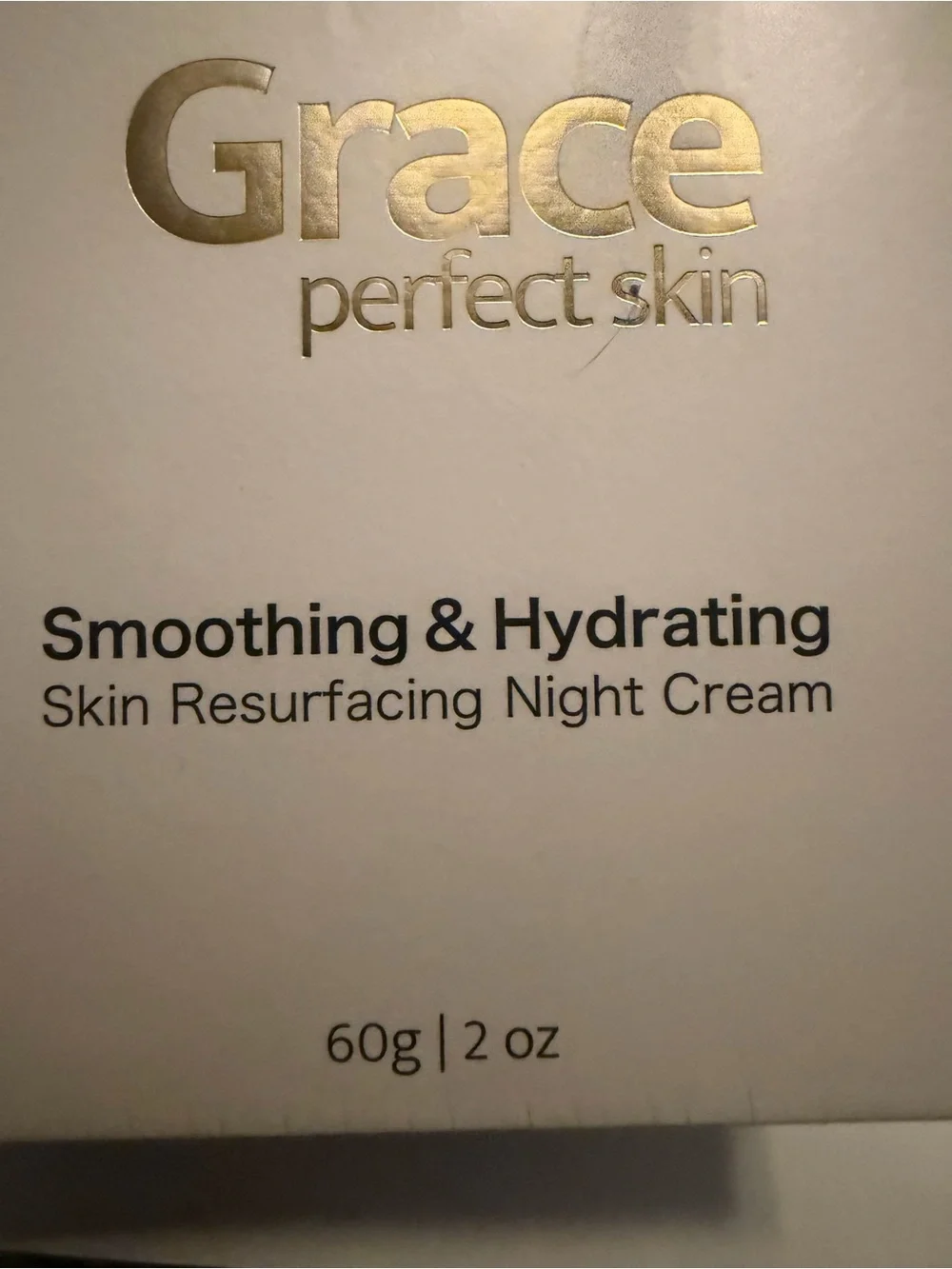 Grace perfect skin Smoothing & Hydrating Night Cream